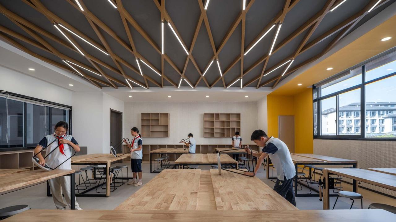 BIM建筑|衢州新华第二学校 / 零壹城市建筑事务所 BIM建筑|衢州新华第二学校 / 零壹城市建筑事务所