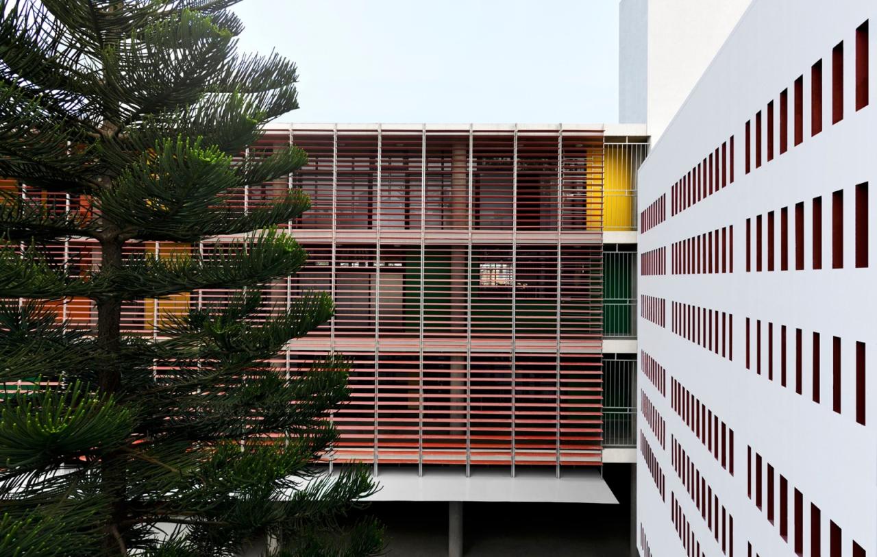 BIM建筑|Divya Shanthi 校园升级改造 / 飞象工作室 BIM建筑|Divya Shanthi 校园升级改造 / 飞象工作室