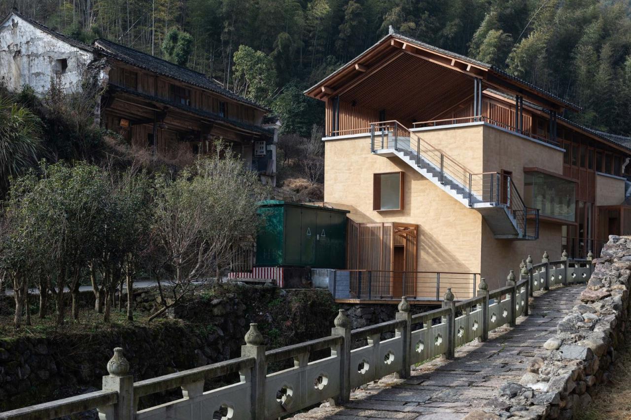 BIM建筑|奉化栖霞坑发电站改造的溪边餐厅 / 尌林建筑设计事务所 BIM建筑|奉化栖霞坑发电站改造的溪边餐厅 / 尌林建筑设计事务所