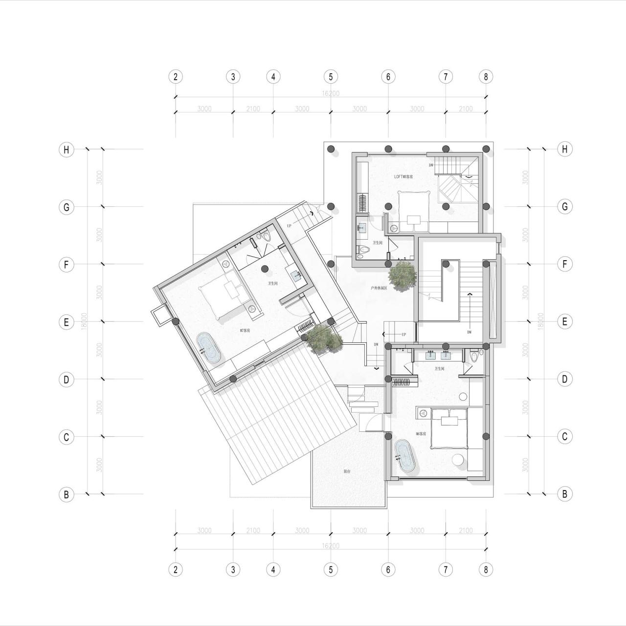 BIM建筑|遂昌·米窝设计师酒店 / 杭州时上建筑空间设计 BIM建筑|遂昌·米窝设计师酒店 / 杭州时上建筑空间设计