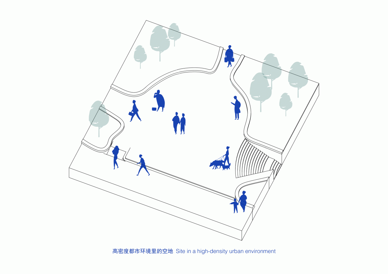 BIM建筑|间园 :闹市中的空间装置 / 间筑设计 BIM建筑|间园 :闹市中的空间装置 / 间筑设计