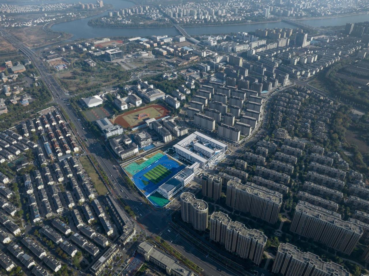 BIM建筑|衢州新华第二学校 / 零壹城市建筑事务所 BIM建筑|衢州新华第二学校 / 零壹城市建筑事务所