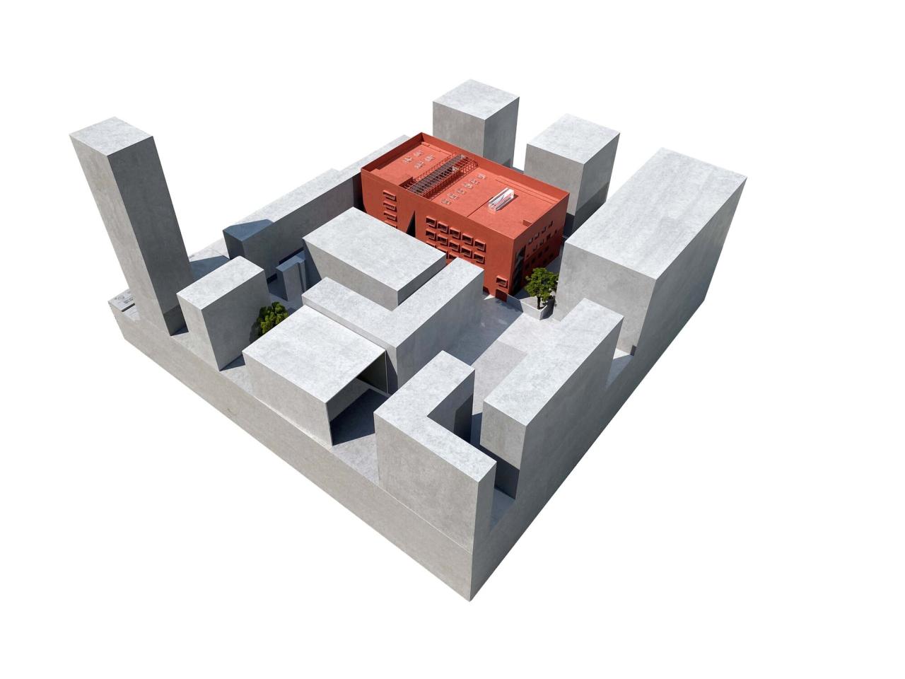 BIM建筑|东财工业区7#8#楼改造 / 深圳对角线建筑设计 BIM建筑|东财工业区7#8#楼改造 / 深圳对角线建筑设计