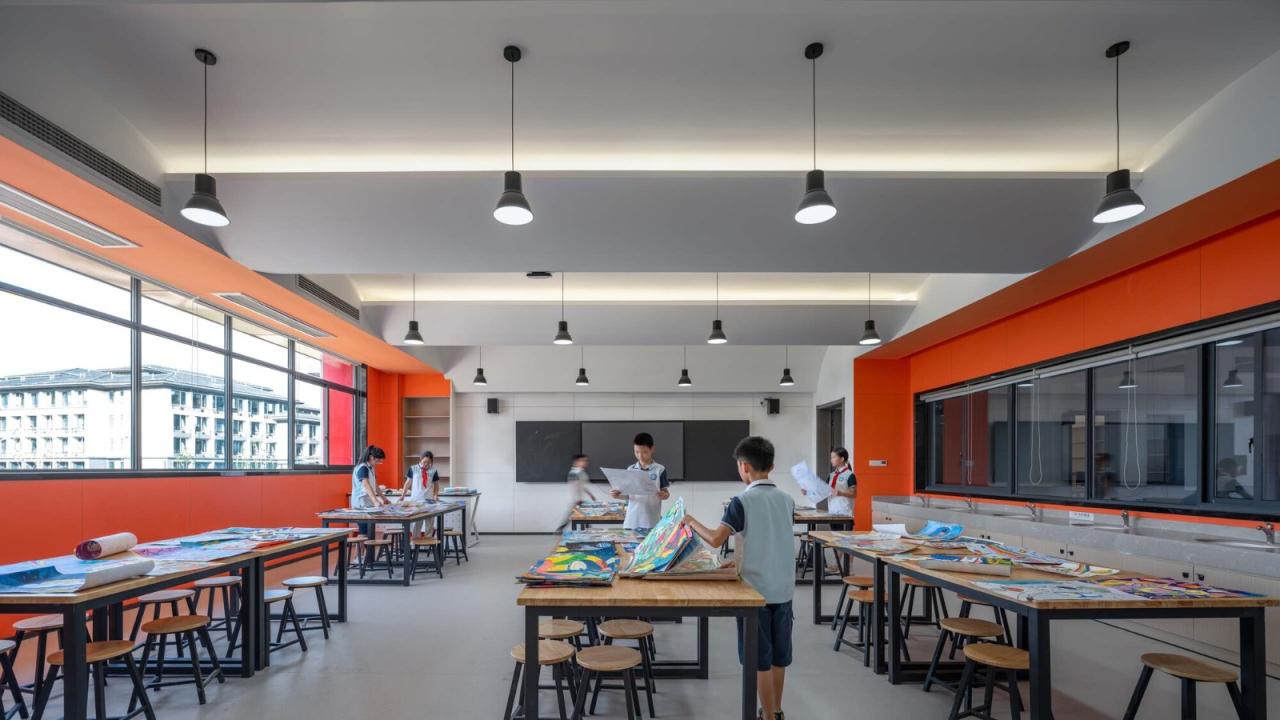 BIM建筑|衢州新华第二学校 / 零壹城市建筑事务所 BIM建筑|衢州新华第二学校 / 零壹城市建筑事务所