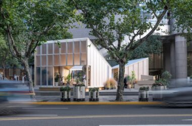 BIM建筑|间园 :闹市中的空间装置 / 间筑设计-BIM建筑网