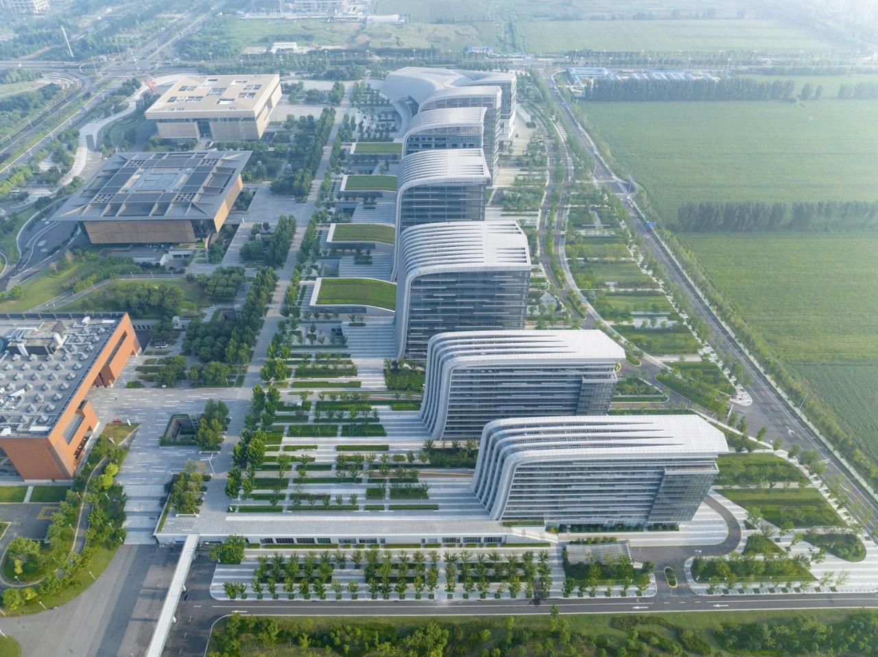 BIM建筑|高山流水、兼收并蓄的城市文化新名片—济宁市文化中心三期文化产业园 / Laguarda.Low Architects (LLA) BIM建筑|高山流水、兼收并蓄的城市文化新名片—济宁市文化中心三期文化产业园 / Laguarda.Low Architects (LLA)