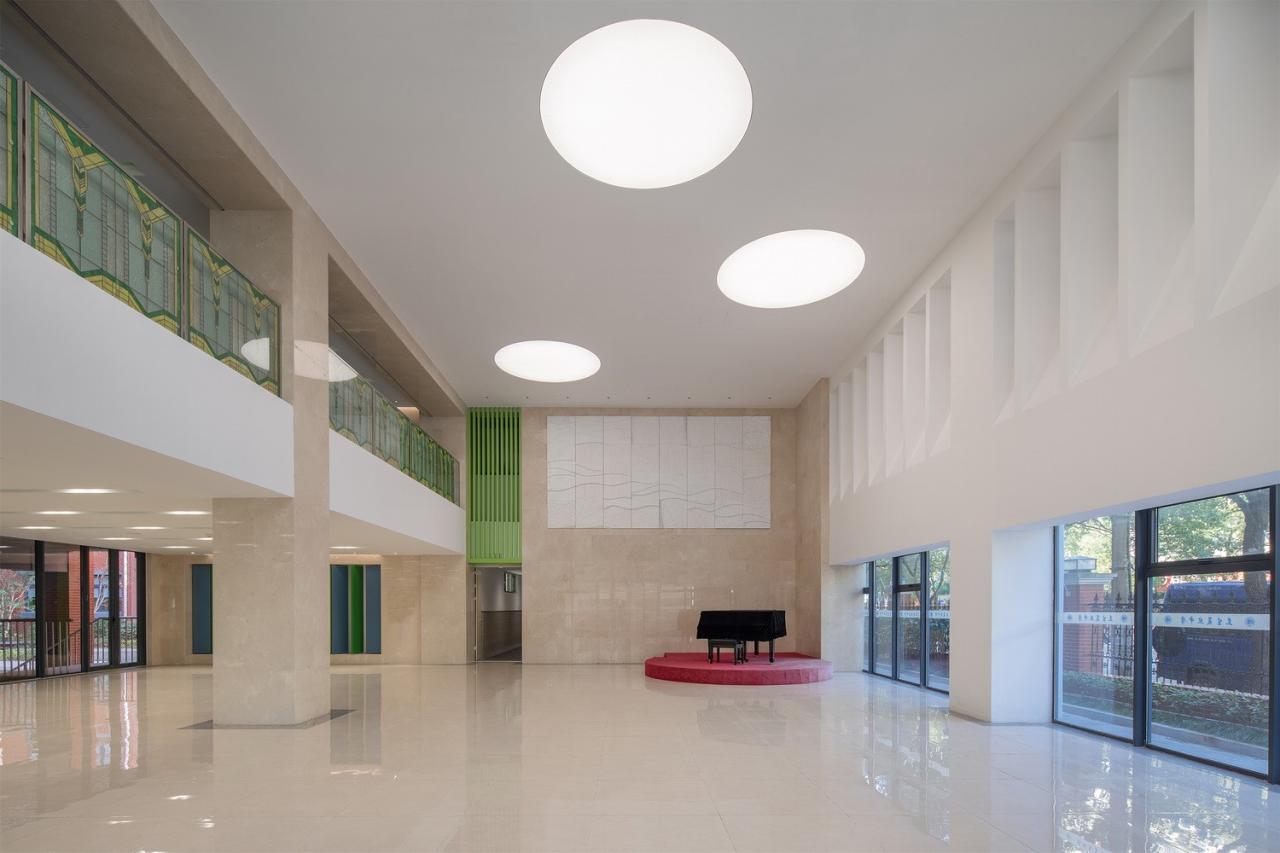 BIM建筑|兰生复旦中学国和路校区改扩建项目 / 上海华都建筑规划设计有限公司 BIM建筑|兰生复旦中学国和路校区改扩建项目 / 上海华都建筑规划设计有限公司