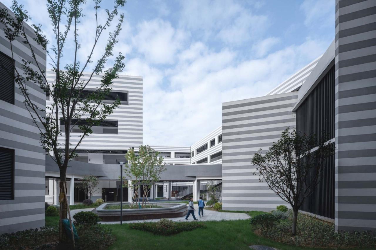 BIM建筑|衢州新华第二学校 / 零壹城市建筑事务所 BIM建筑|衢州新华第二学校 / 零壹城市建筑事务所