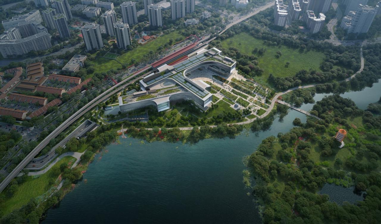 BIM建筑|新加坡新科学中心,滨水漂浮 / 扎哈·哈迪德建筑事务所 BIM建筑|新加坡新科学中心,滨水漂浮 / 扎哈·哈迪德建筑事务所
