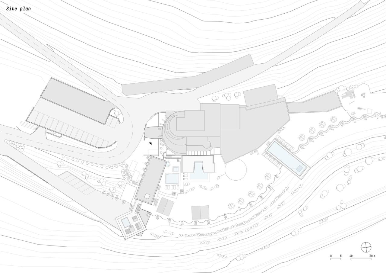 BIM建筑|“倒挂”建筑,Hubertus 酒店扩建 / noa* BIM建筑|“倒挂”建筑,Hubertus 酒店扩建 / noa*