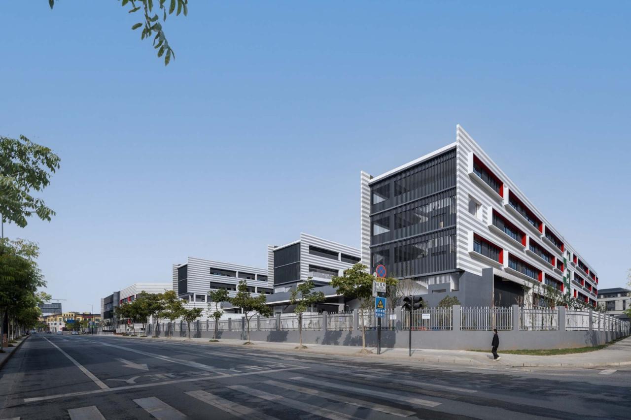 BIM建筑|衢州新华第二学校 / 零壹城市建筑事务所 BIM建筑|衢州新华第二学校 / 零壹城市建筑事务所