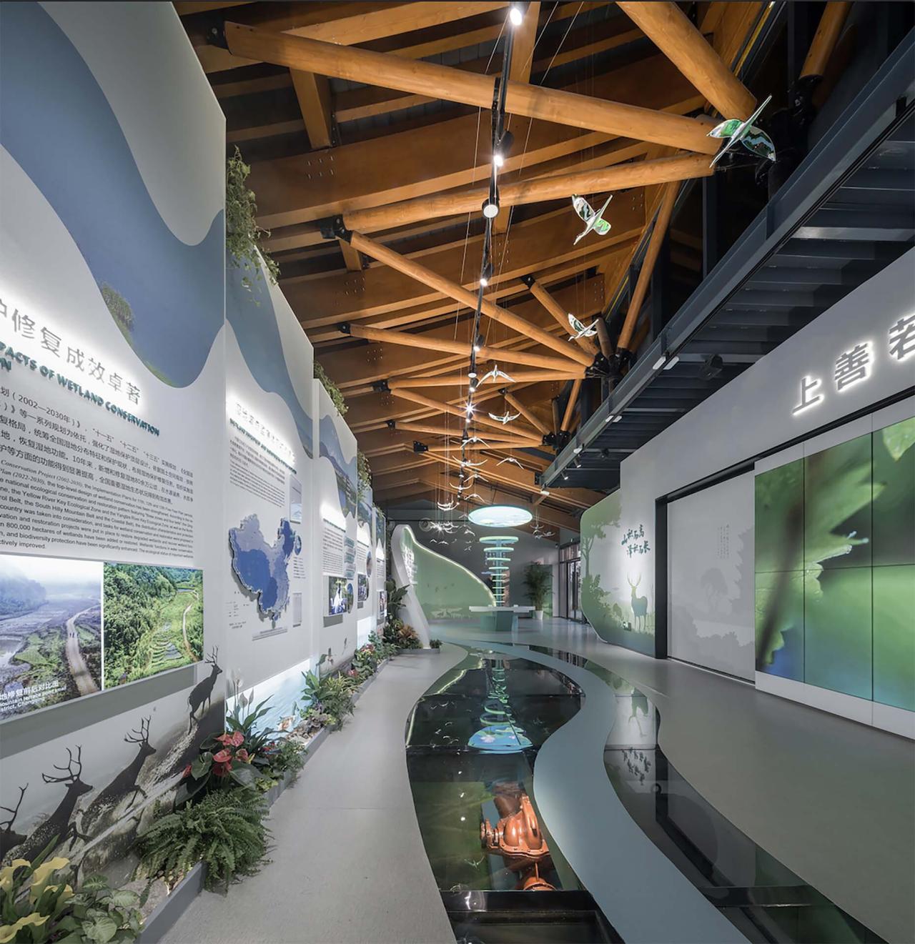 BIM建筑|中国履行《湿地公约》30周年成就展馆 / 华中科技大学李保峰建筑工作室 BIM建筑|中国履行《湿地公约》30周年成就展馆 / 华中科技大学李保峰建筑工作室