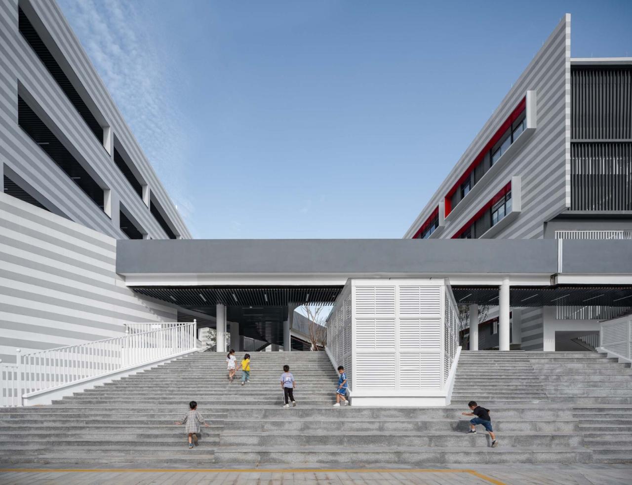 BIM建筑|衢州新华第二学校 / 零壹城市建筑事务所 BIM建筑|衢州新华第二学校 / 零壹城市建筑事务所