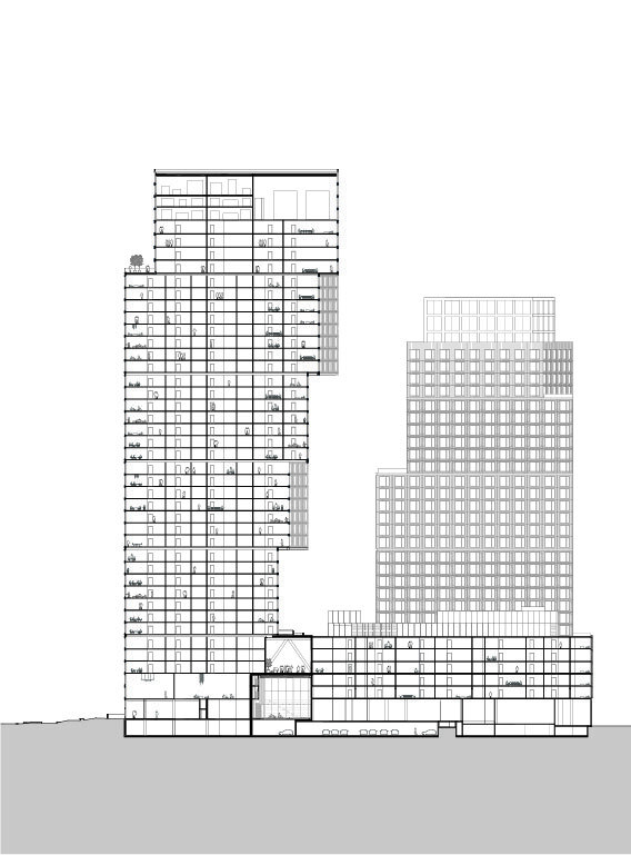 BIM建筑|纽约绿点 Landing D,掰开体量 / OMA / Jason Long BIM建筑|纽约绿点 Landing D,掰开体量 / OMA / Jason Long