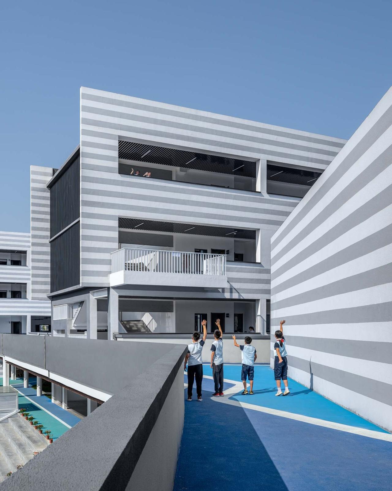 BIM建筑|衢州新华第二学校 / 零壹城市建筑事务所 BIM建筑|衢州新华第二学校 / 零壹城市建筑事务所