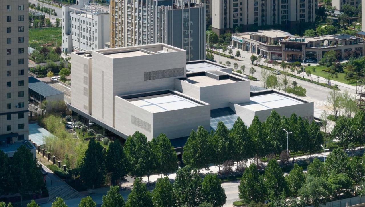 BIM建筑|嵩县三馆合一建设项目 / 王晖建筑工作室 BIM建筑|嵩县三馆合一建设项目 / 王晖建筑工作室