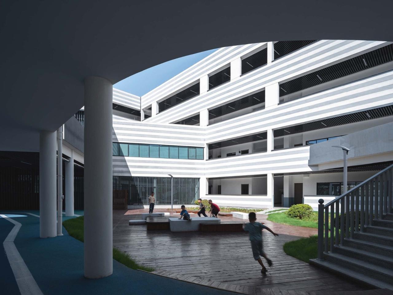 BIM建筑|衢州新华第二学校 / 零壹城市建筑事务所 BIM建筑|衢州新华第二学校 / 零壹城市建筑事务所