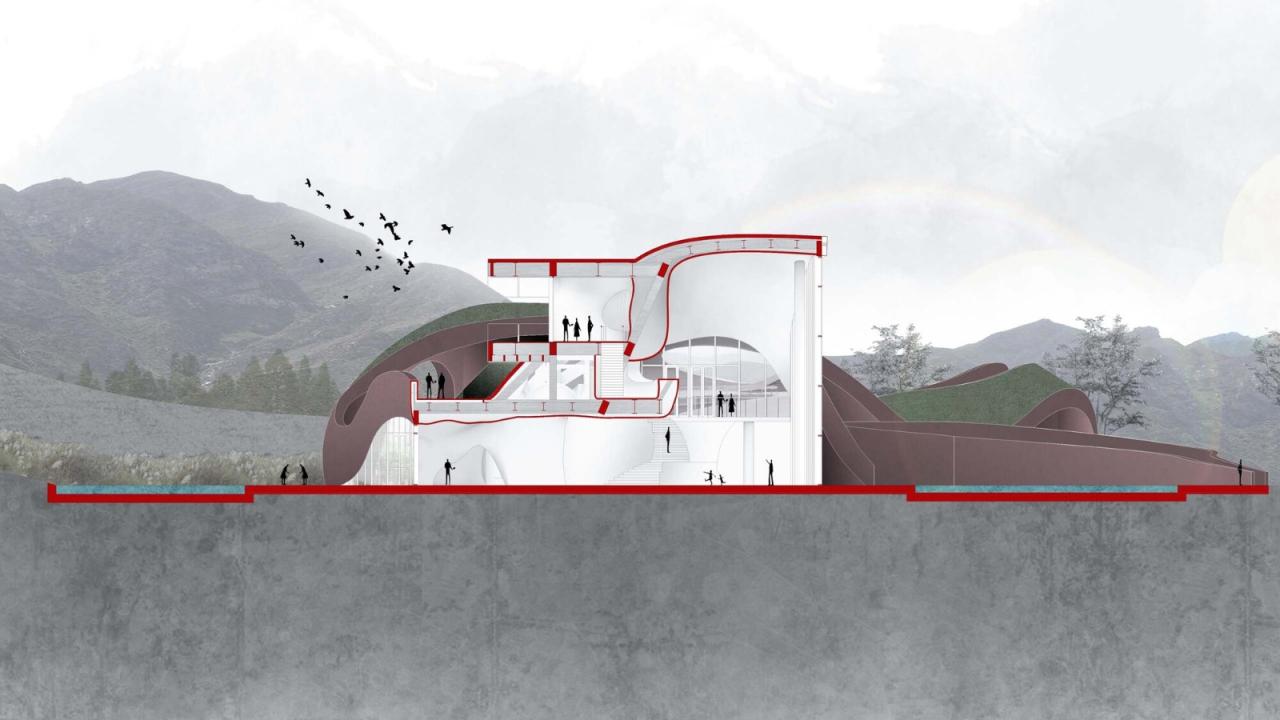 BIM建筑|华侨城巢湖自然文化中心 / 上海前及建筑设计事务所 BIM建筑|华侨城巢湖自然文化中心 / 上海前及建筑设计事务所