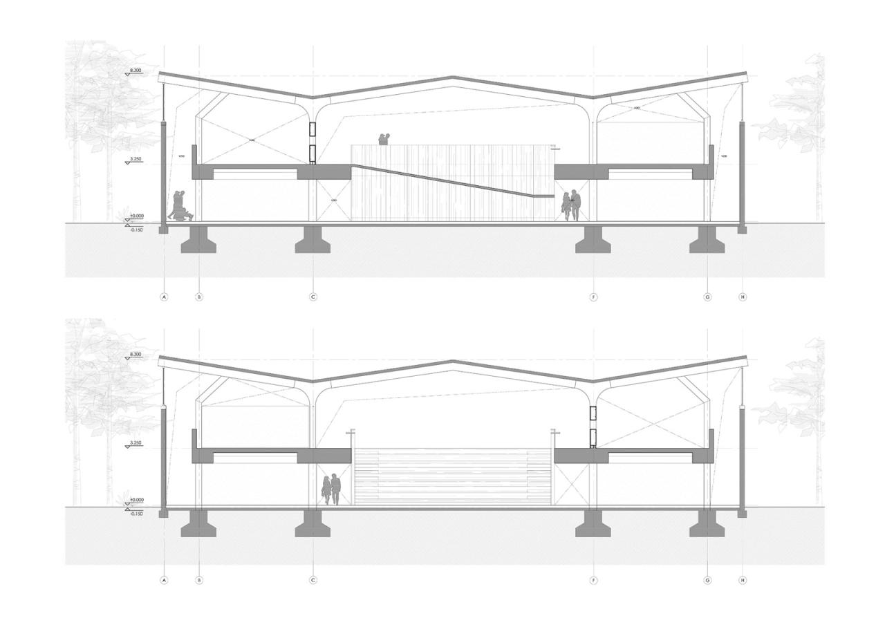 BIM建筑|龙游团石村未来乡村生活馆 / 上海严旸建筑设计工作室 BIM建筑|龙游团石村未来乡村生活馆 / 上海严旸建筑设计工作室