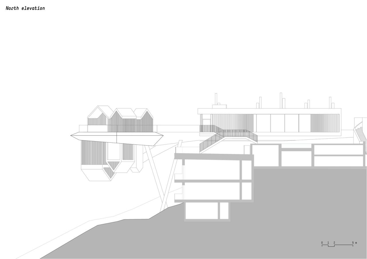 BIM建筑|“倒挂”建筑,Hubertus 酒店扩建 / noa* BIM建筑|“倒挂”建筑,Hubertus 酒店扩建 / noa*