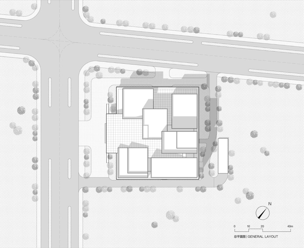 BIM建筑|嵩县三馆合一建设项目 / 王晖建筑工作室 BIM建筑|嵩县三馆合一建设项目 / 王晖建筑工作室