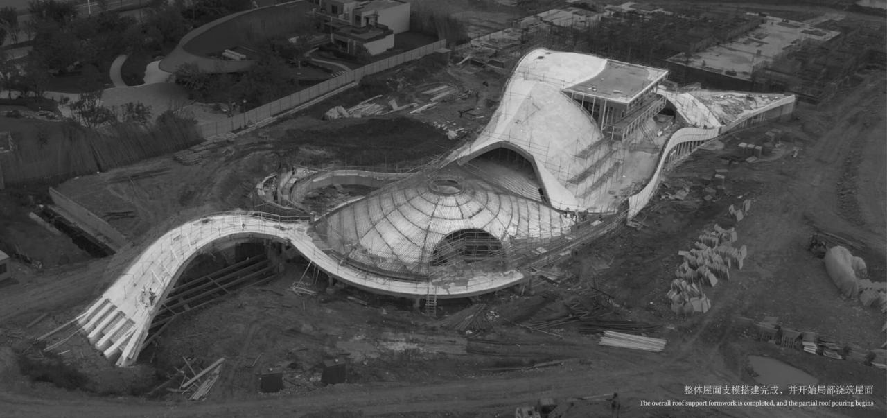 BIM建筑|华侨城巢湖自然文化中心 / 上海前及建筑设计事务所 BIM建筑|华侨城巢湖自然文化中心 / 上海前及建筑设计事务所
