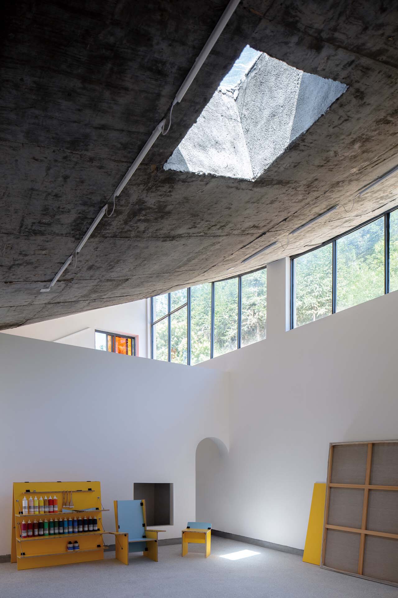 BIM建筑|乡村画室 / 跳房子建筑工作室 BIM建筑|乡村画室 / 跳房子建筑工作室
