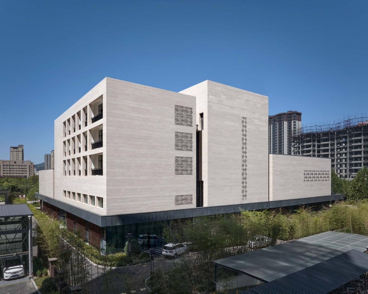 BIM建筑|嵩县三馆合一建设项目 / 王晖建筑工作室 BIM建筑|嵩县三馆合一建设项目 / 王晖建筑工作室
