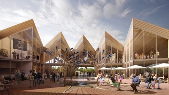 BIM建筑|BIG设计沃思堡国家六月节博物馆 BIM建筑|BIG设计沃思堡国家六月节博物馆