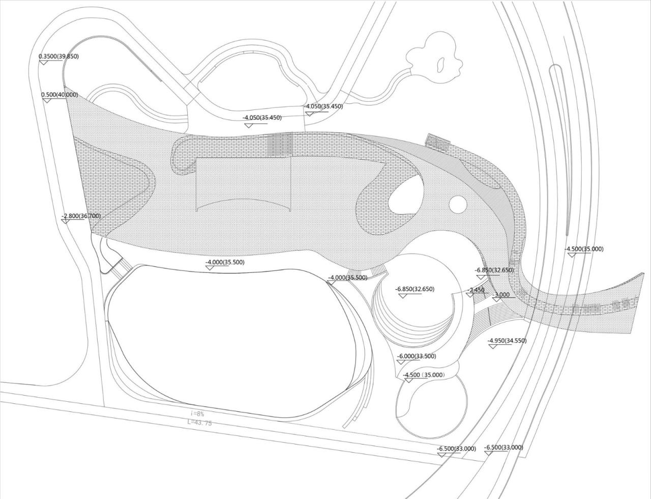BIM建筑|华侨城巢湖自然文化中心 / 上海前及建筑设计事务所 BIM建筑|华侨城巢湖自然文化中心 / 上海前及建筑设计事务所