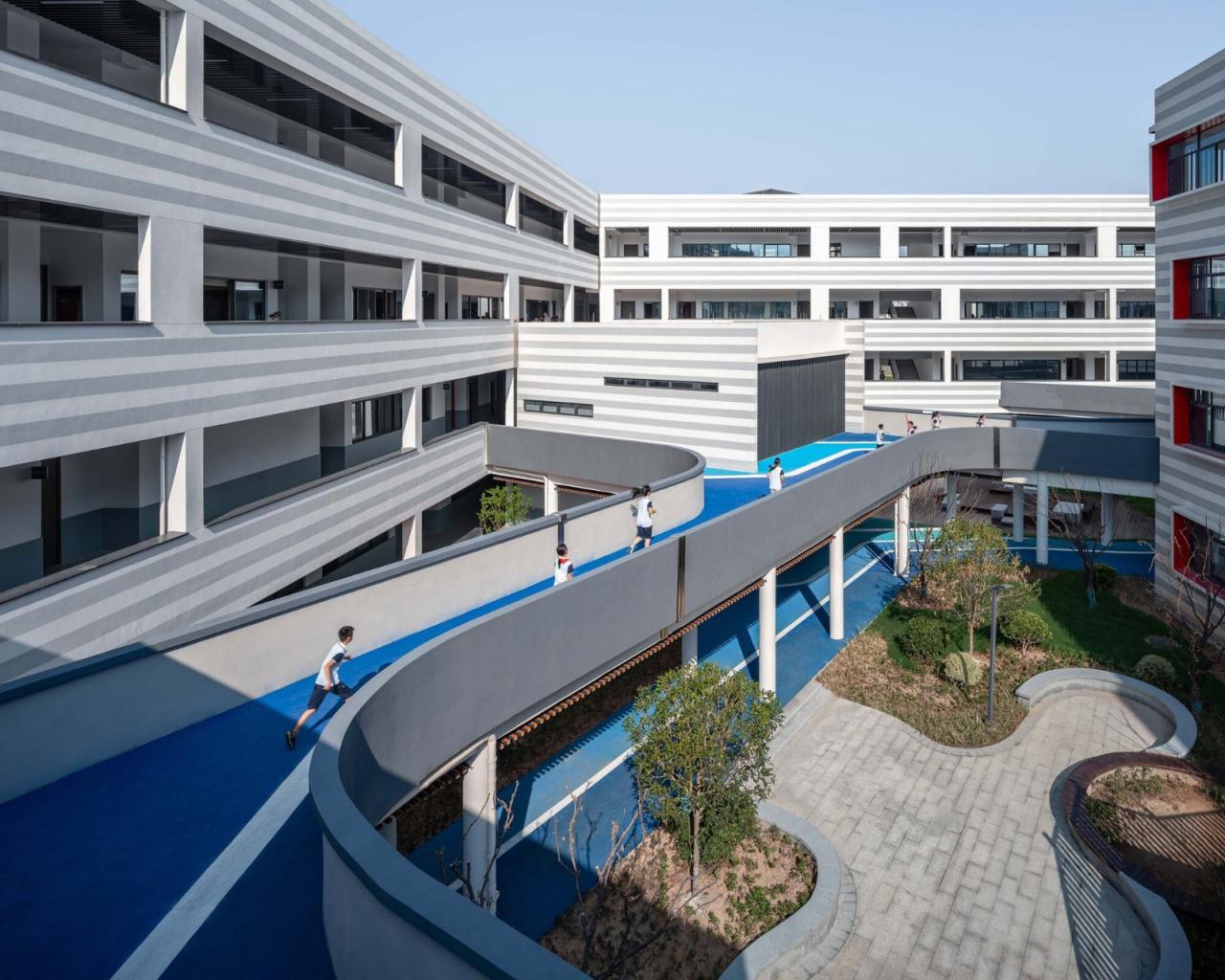 BIM建筑|衢州新华第二学校 / 零壹城市建筑事务所 BIM建筑|衢州新华第二学校 / 零壹城市建筑事务所