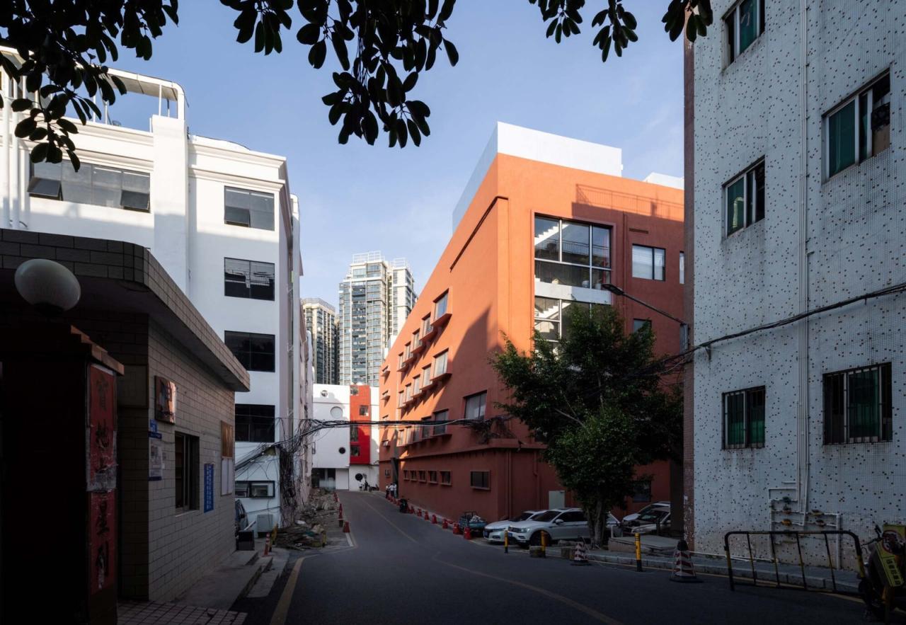 BIM建筑|东财工业区7#8#楼改造 / 深圳对角线建筑设计 BIM建筑|东财工业区7#8#楼改造 / 深圳对角线建筑设计