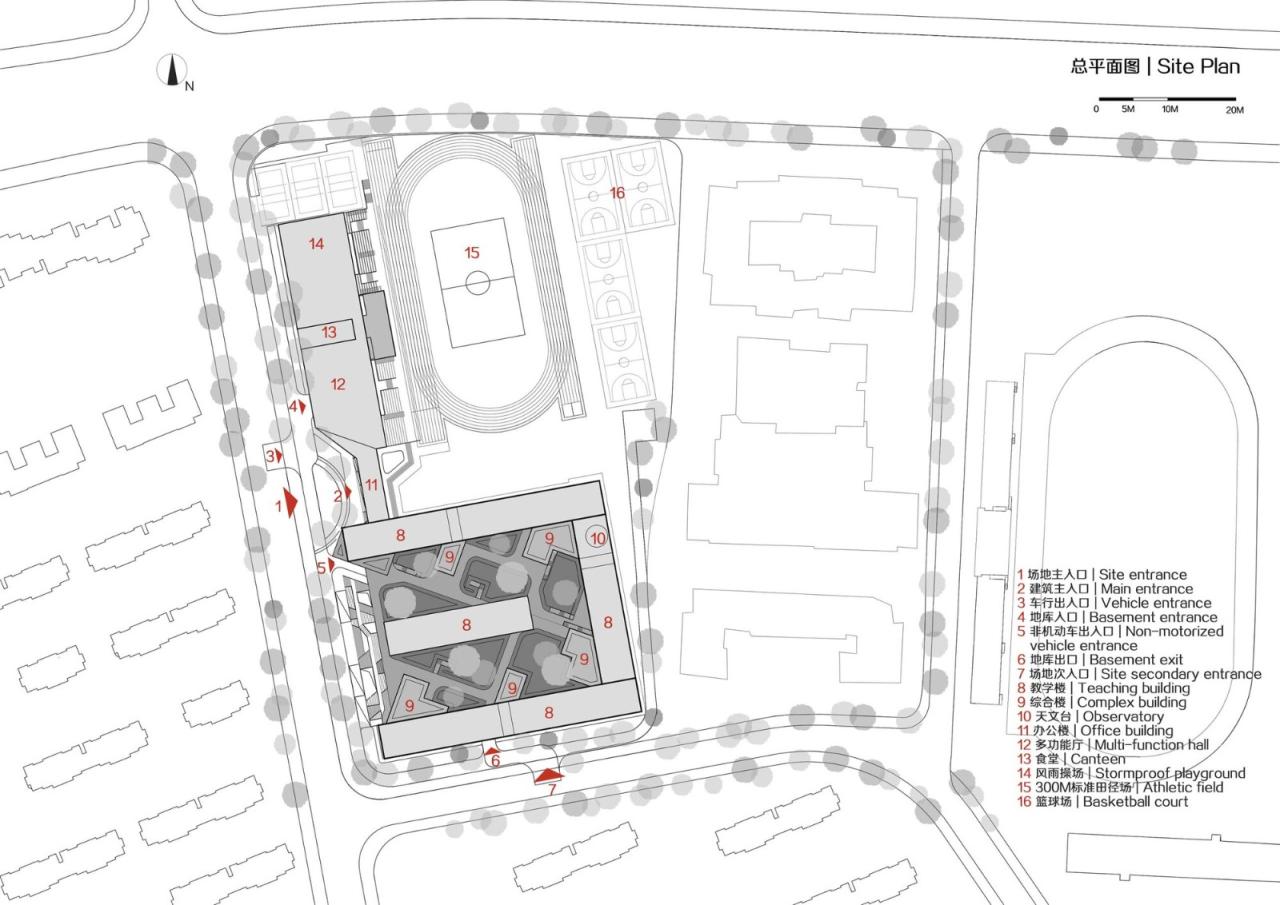 BIM建筑|衢州新华第二学校 / 零壹城市建筑事务所 BIM建筑|衢州新华第二学校 / 零壹城市建筑事务所