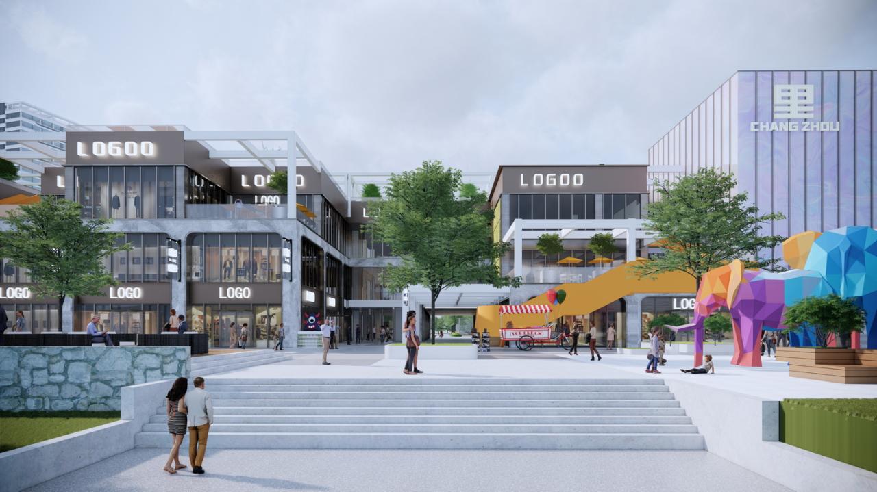 BIM建筑|遇见未来——510生活广场改造 / 简和建筑 BIM建筑|遇见未来——510生活广场改造 / 简和建筑