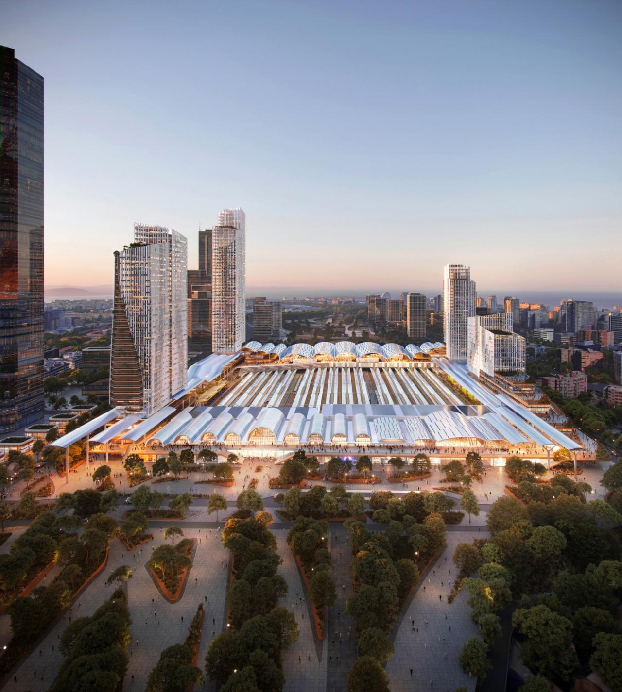 BIM建筑|欧洲最大城市更新: 马德里查马丁车站 / UNStudio + b720 BIM建筑|欧洲最大城市更新: 马德里查马丁车站 / UNStudio + b720
