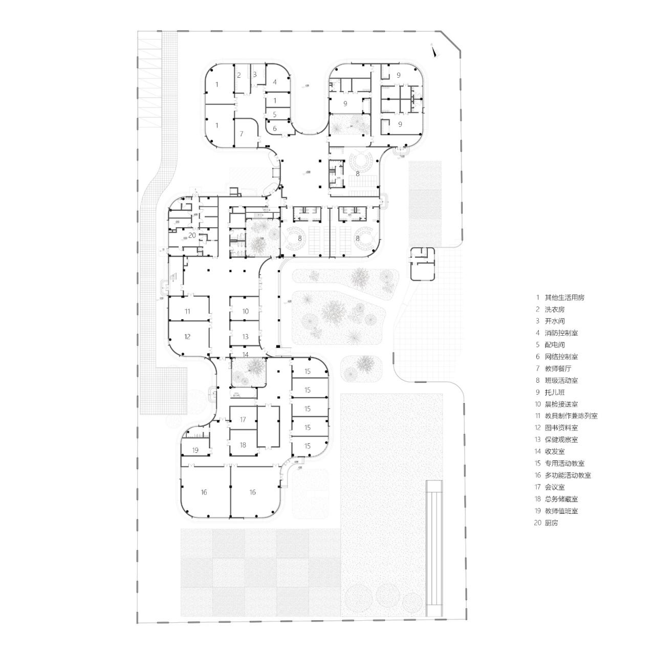 BIM建筑|成都市双流区九龙湖幼儿园 / 本末建筑  BIM建筑|成都市双流区九龙湖幼儿园 / 本末建筑