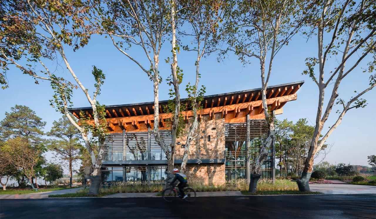 BIM建筑|中国履行《湿地公约》30周年成就展馆 / 华中科技大学李保峰建筑工作室 BIM建筑|中国履行《湿地公约》30周年成就展馆 / 华中科技大学李保峰建筑工作室