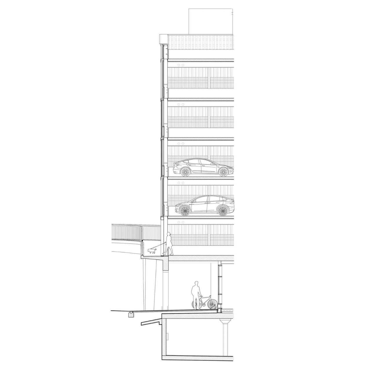 BIM建筑|精密控制,MHZN 瑞士楚格北站移动枢纽 / Hosoya Schaefer Architects BIM建筑|精密控制,MHZN 瑞士楚格北站移动枢纽 / Hosoya Schaefer Architects