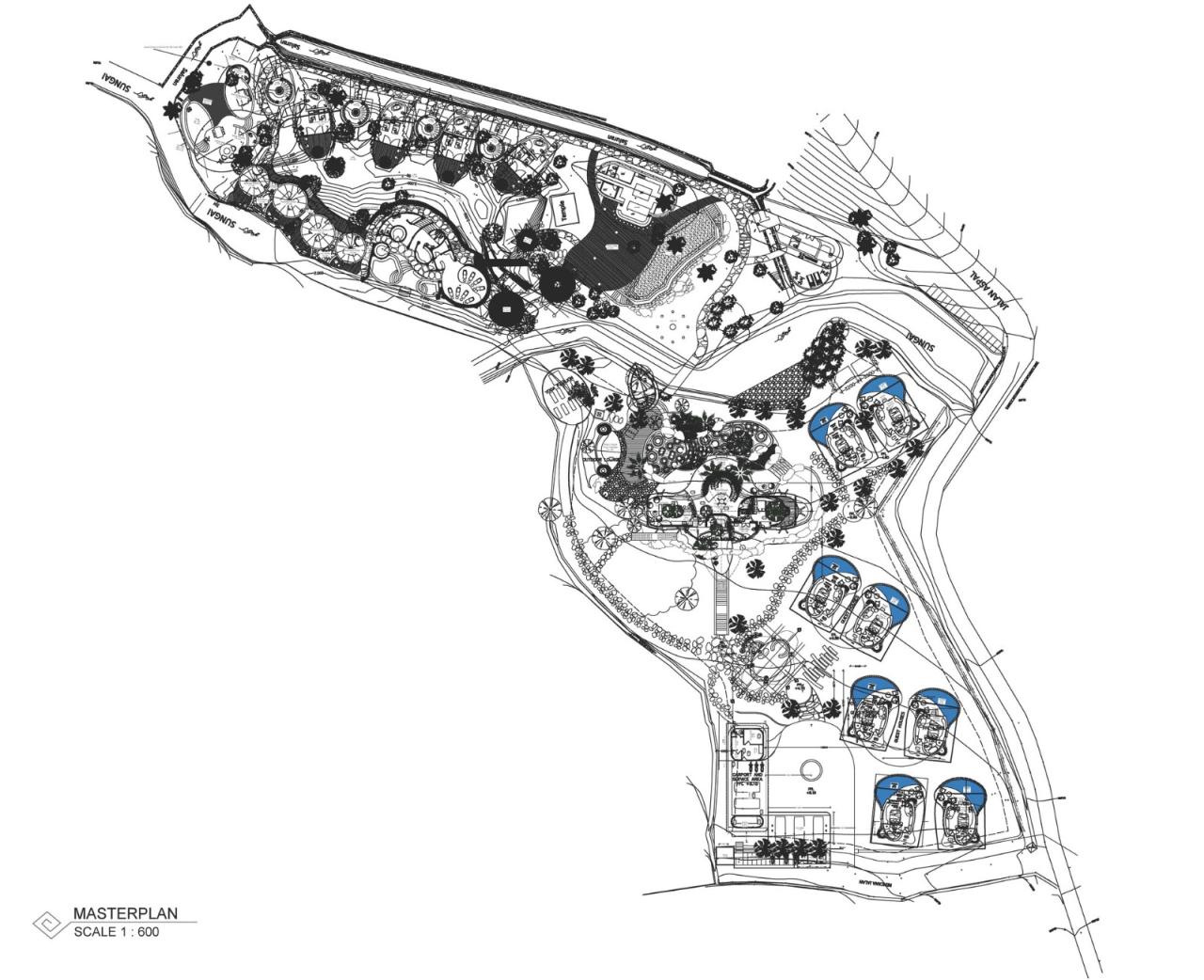 BIM建筑|乌拉曼豪华生态度假村 / Inspiral Architecture and Design Studios BIM建筑|乌拉曼豪华生态度假村 / Inspiral Architecture and Design Studios