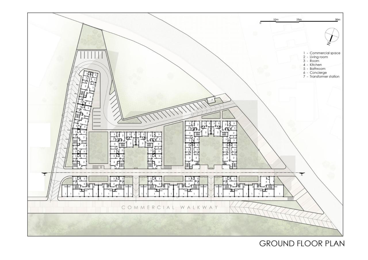 BIM建筑|BEN MSIK 花园 / Tarik Zoubdi Architecte BIM建筑|BEN MSIK 花园 / Tarik Zoubdi Architecte