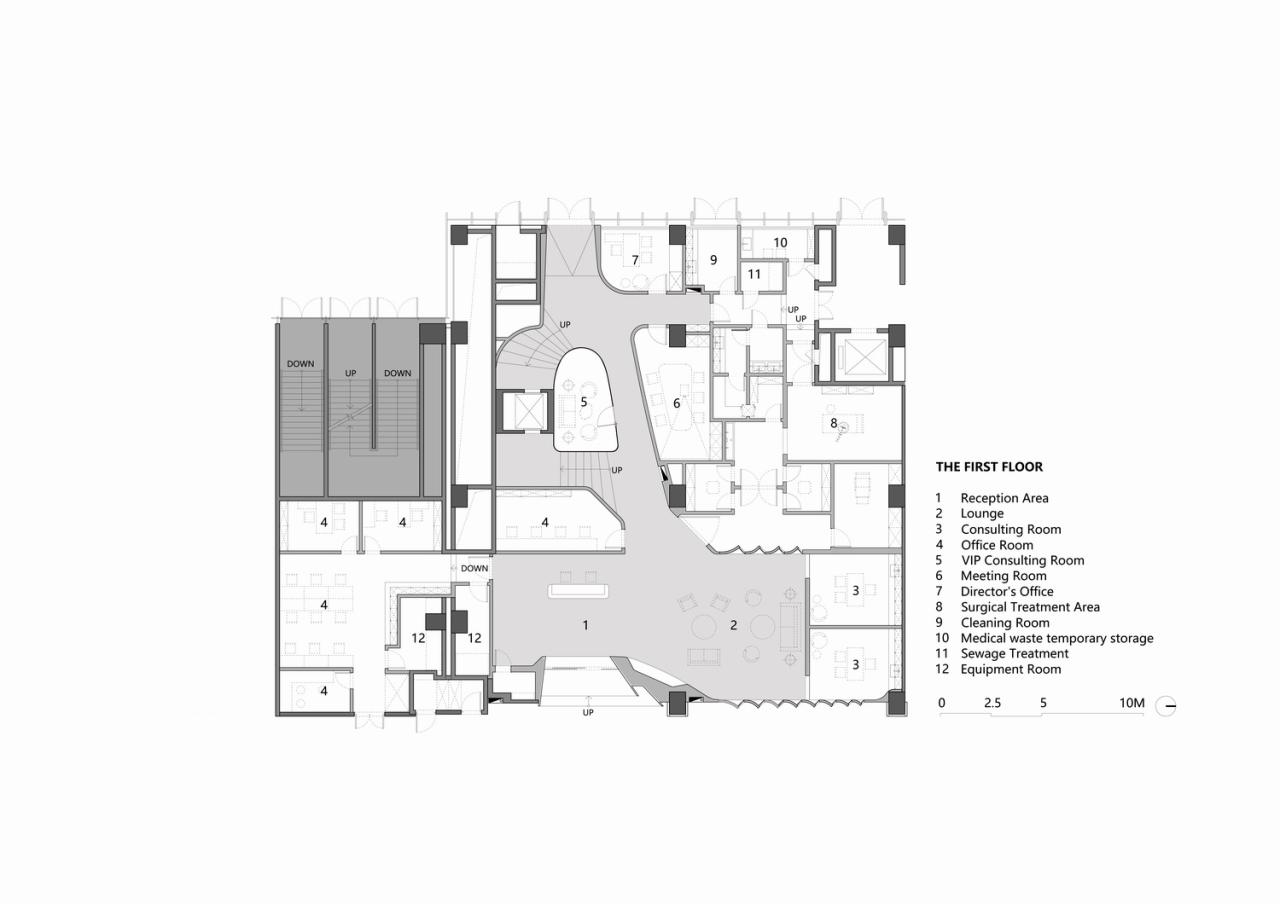 BIM建筑|数字水墨的有机生长:卓彦丽格医美诊所 / CAA室内新作 BIM建筑|数字水墨的有机生长:卓彦丽格医美诊所 / CAA室内新作