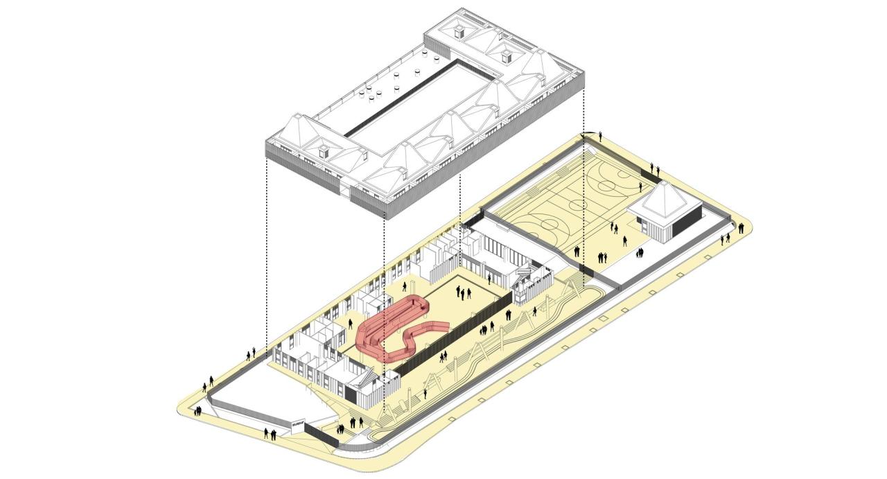 BIM建筑|冠军摇篮儿童发展中心 / Espacio Colectivo Arquitectos BIM建筑|冠军摇篮儿童发展中心 / Espacio Colectivo Arquitectos