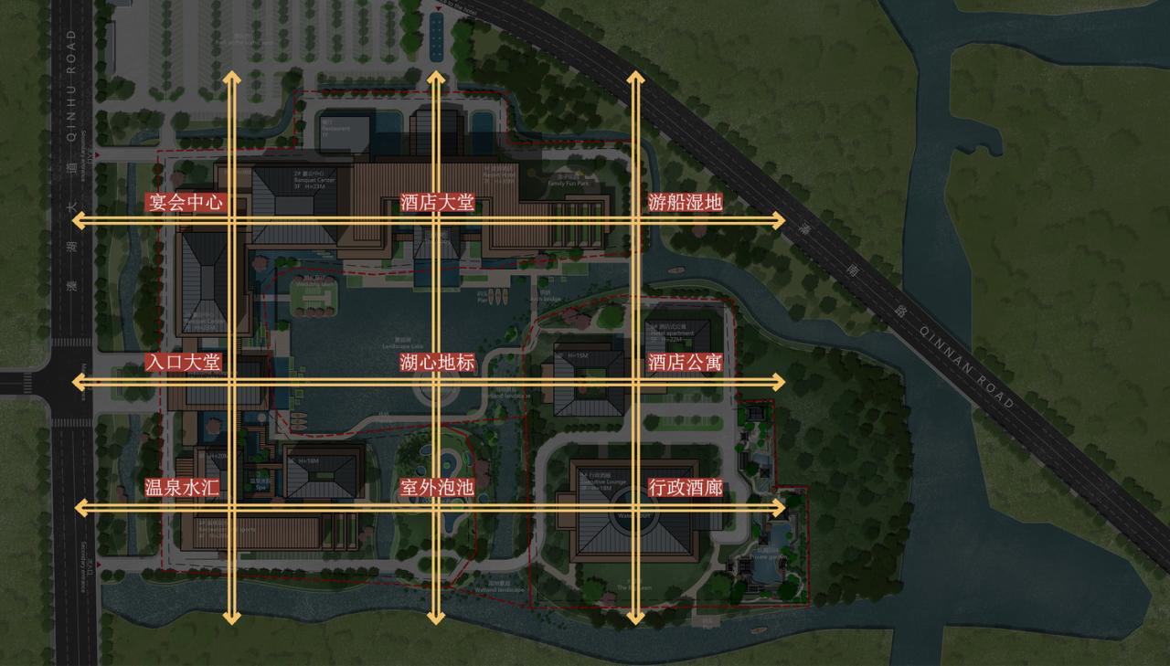 BIM建筑|湿地浮岛·溱湖宾馆 / 简和建筑 BIM建筑|湿地浮岛·溱湖宾馆 / 简和建筑