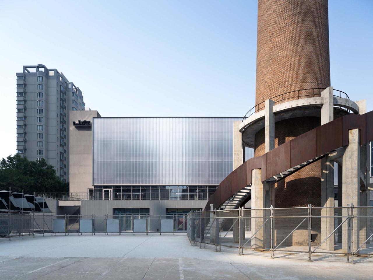 BIM建筑|山灰艺术社区,西安石油大学生活区锅炉房改造 / 日常建造 BIM建筑|山灰艺术社区,西安石油大学生活区锅炉房改造 / 日常建造