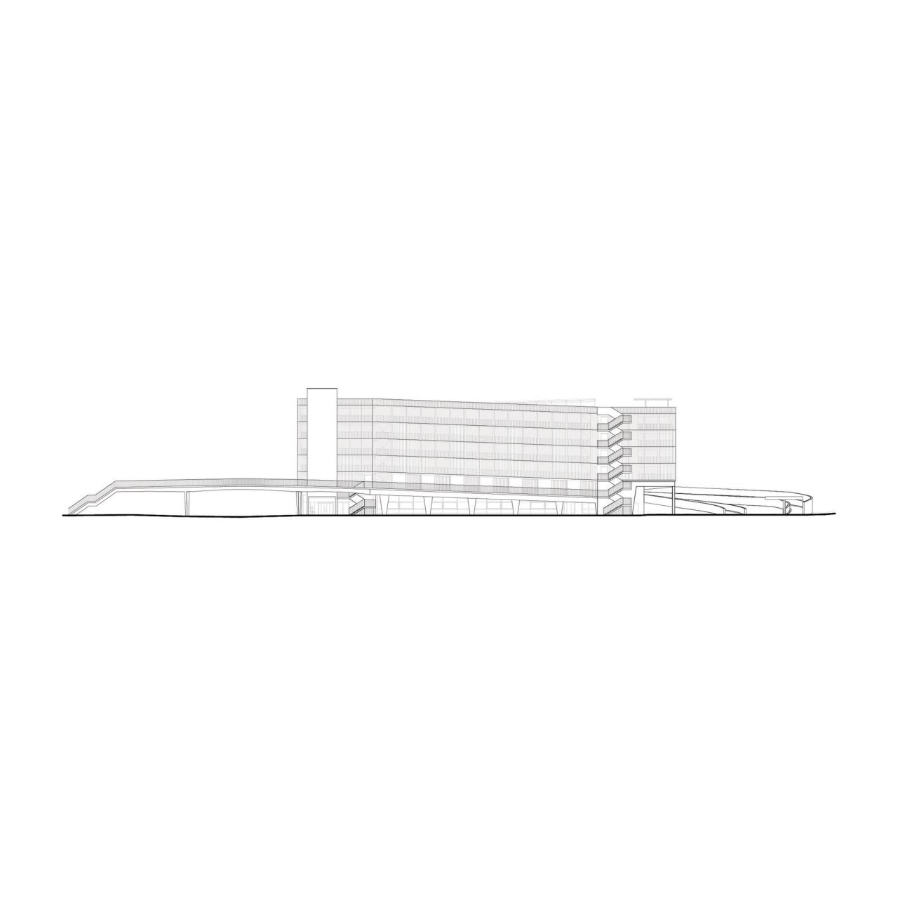 BIM建筑|精密控制,MHZN 瑞士楚格北站移动枢纽 / Hosoya Schaefer Architects BIM建筑|精密控制,MHZN 瑞士楚格北站移动枢纽 / Hosoya Schaefer Architects