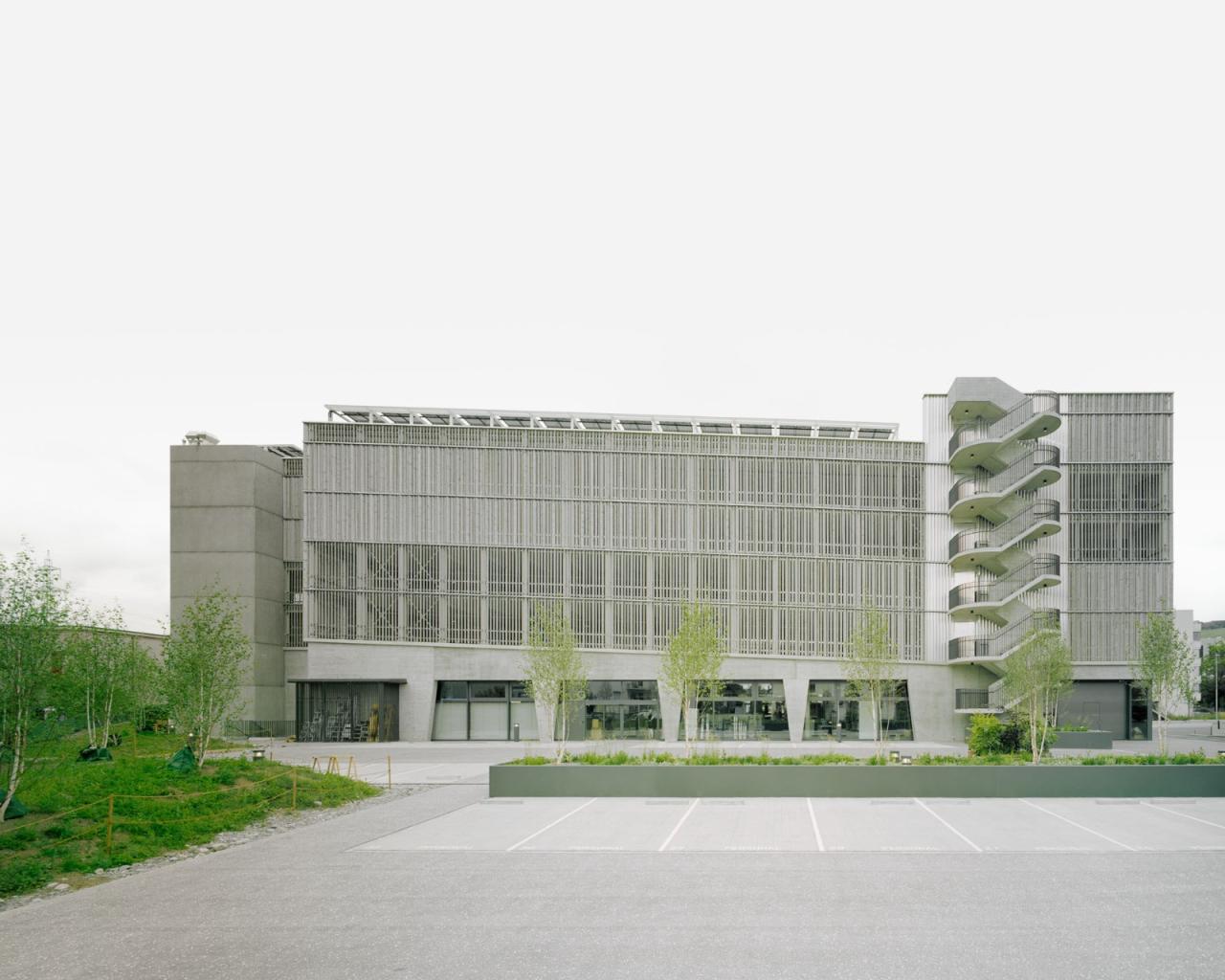 BIM建筑|精密控制,MHZN 瑞士楚格北站移动枢纽 / Hosoya Schaefer Architects BIM建筑|精密控制,MHZN 瑞士楚格北站移动枢纽 / Hosoya Schaefer Architects