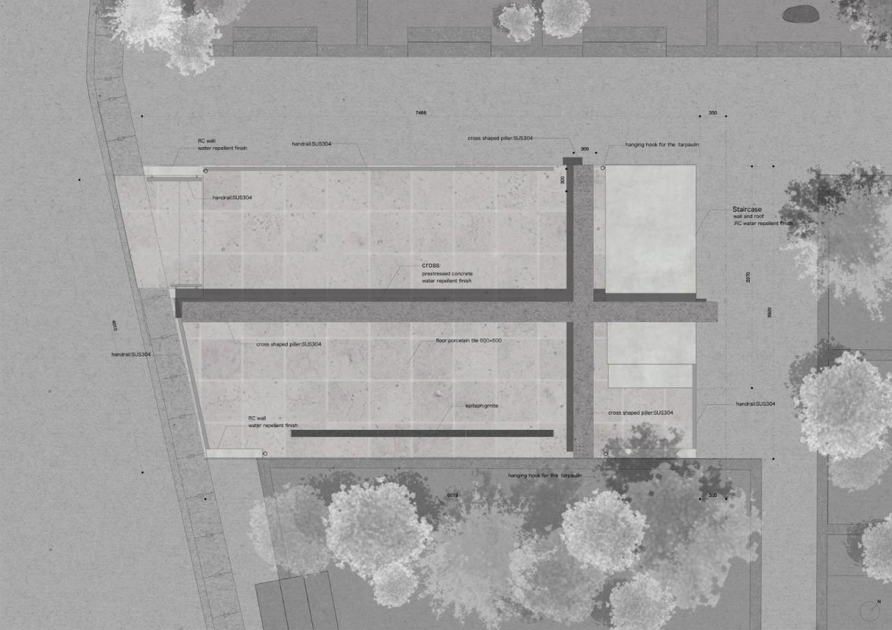 BIM建筑|镰仓雪下教堂墓地 / 保坂猛建筑都市设计事务所 BIM建筑|镰仓雪下教堂墓地 / 保坂猛建筑都市设计事务所