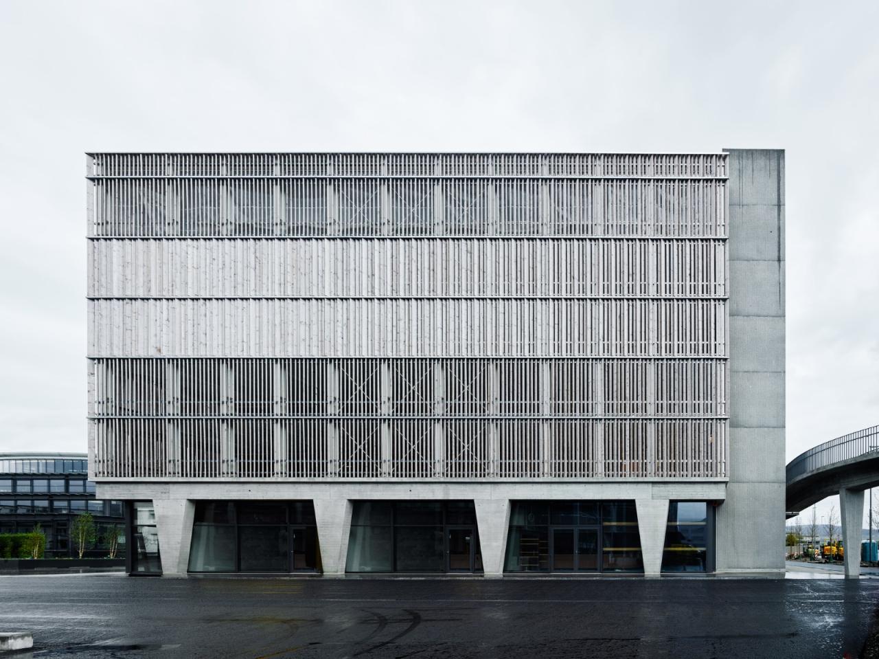 BIM建筑|精密控制,MHZN 瑞士楚格北站移动枢纽 / Hosoya Schaefer Architects BIM建筑|精密控制,MHZN 瑞士楚格北站移动枢纽 / Hosoya Schaefer Architects