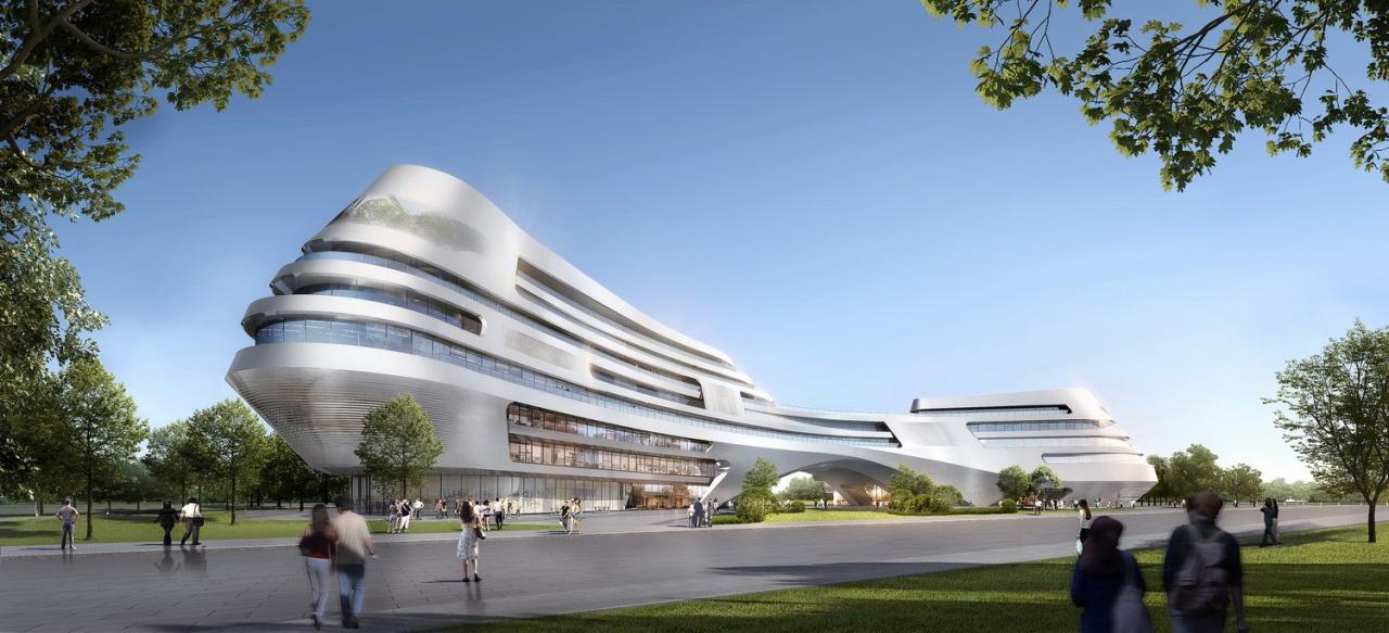 BIM建筑|聆听未来:科大讯飞全球总部 / 孟凡浩-line+建筑事务所 BIM建筑|聆听未来:科大讯飞全球总部 / 孟凡浩-line+建筑事务所