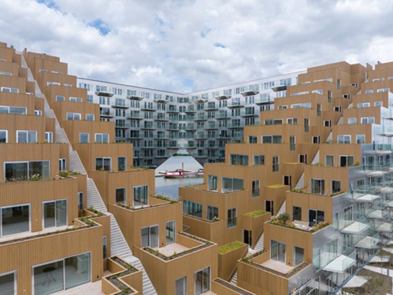 BIM建筑|BIG在阿姆斯特丹设计悬臂住宅楼 BIM建筑|BIG在阿姆斯特丹设计悬臂住宅楼
